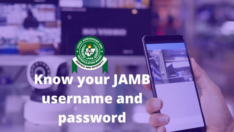 How to retrieve & reset your JAMB username and password via SMS 2024