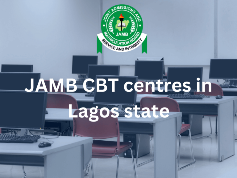 Top 30 accredited JAMB CBT centres in Lagos state