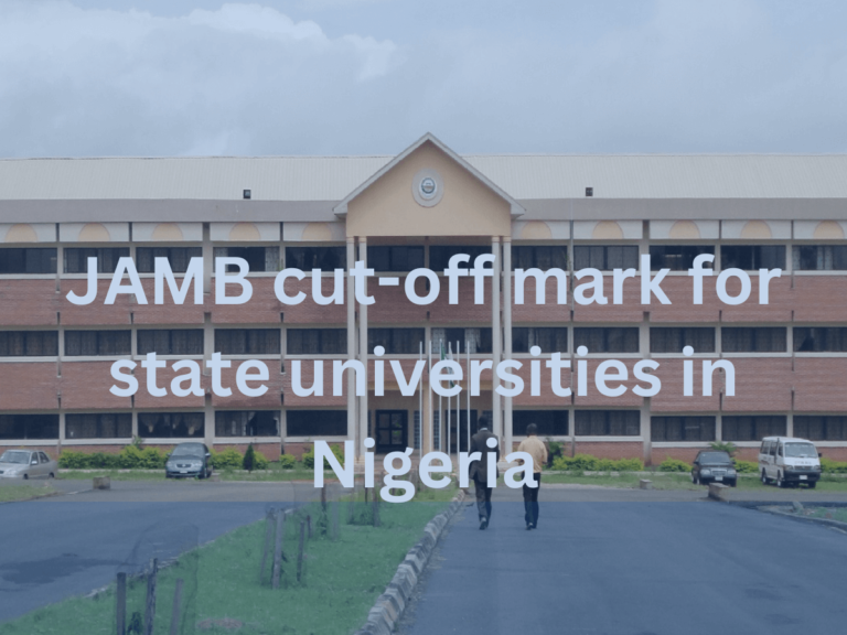 JAMB cut-off mark for state universities in Nigeria 2024