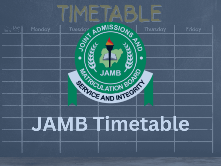 JAMB timetable 2024 – Mock and Main exam dates