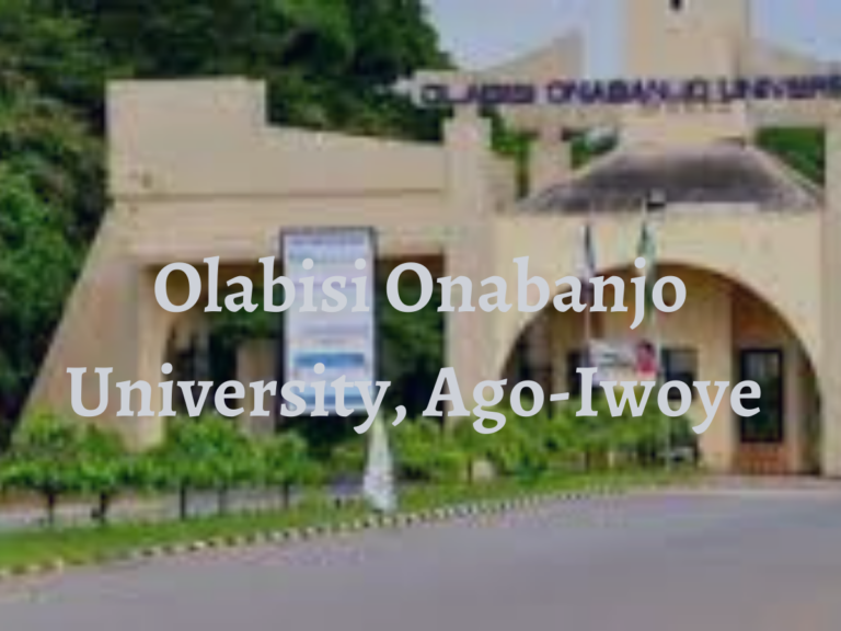 Olabisi Onabanjo University, Ago-Iwoye (OOU): Everything you need to know 2024